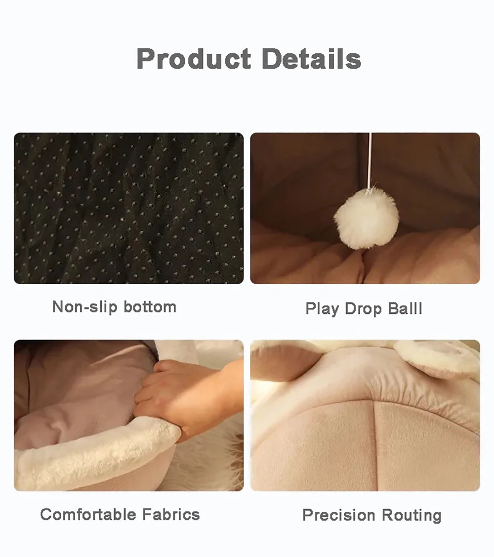 Pets Tent Cave Bed